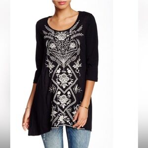 Johnny Was L.A.  Embroidered Women's Top